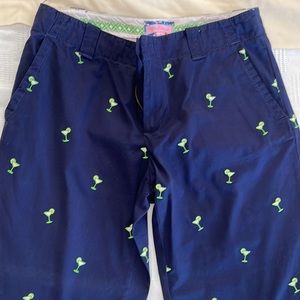 Cute vintage Lily Pulitzer size 6 capri loose leg pants